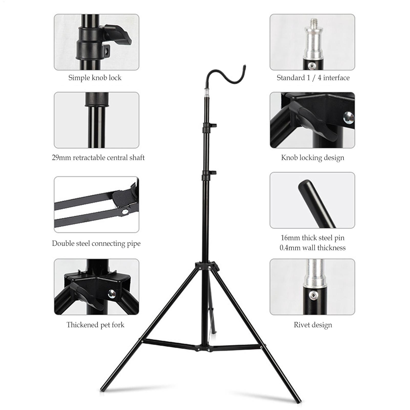 Floor Lamp Tripod - حامل مصباح تخييم قابل للطي بطول