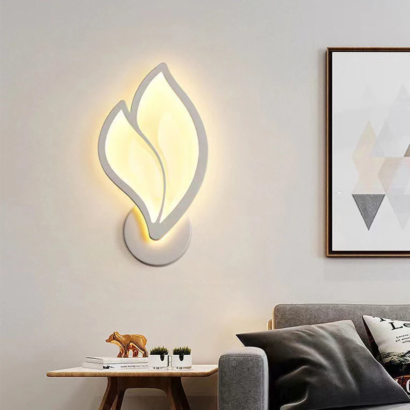 Lighting Decoration On Wall - إضاءات جدارية داخلية حديثة لغرفة المعيشة،