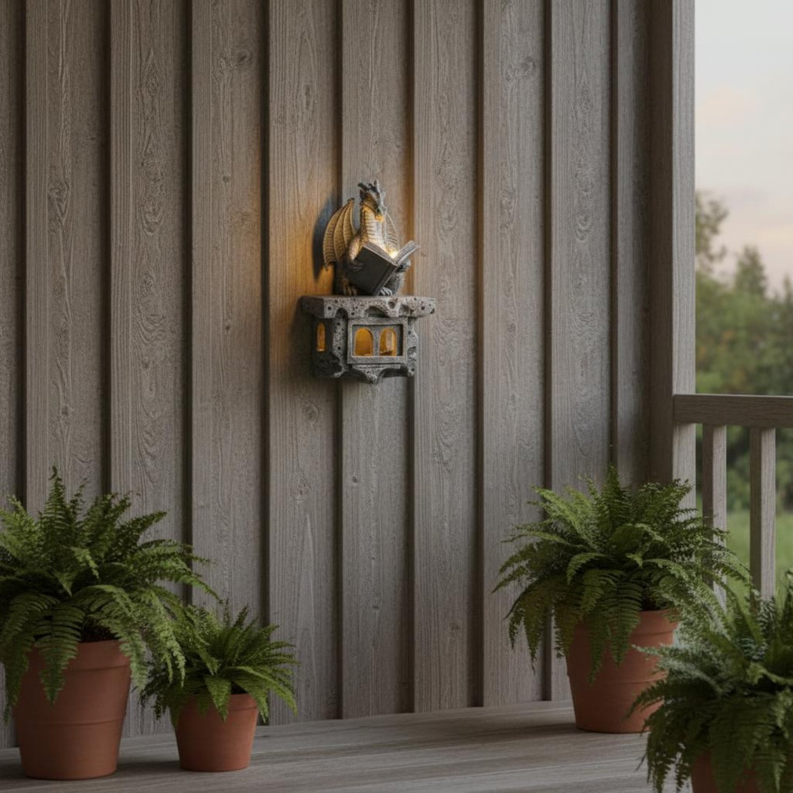 Lighting Decoration On Wall - إضاءة جدارية شمسية على شكل ويفرن