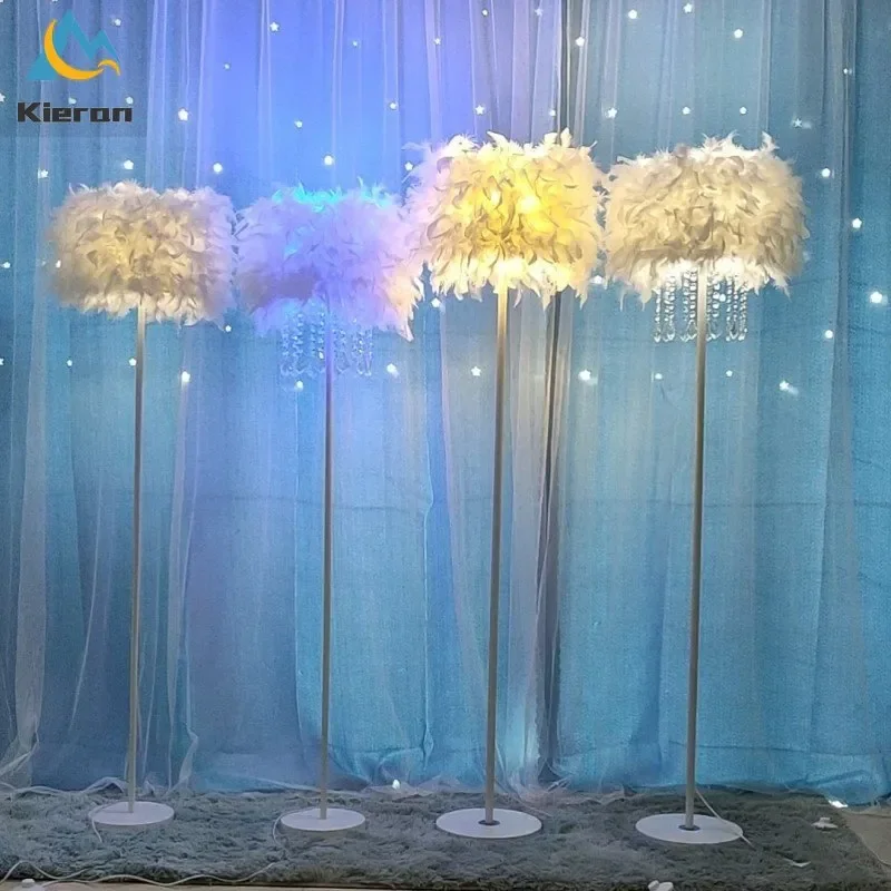 Floor Lamp Tripod - الشمال الحديثة كريستال LED الطابق ضوء
