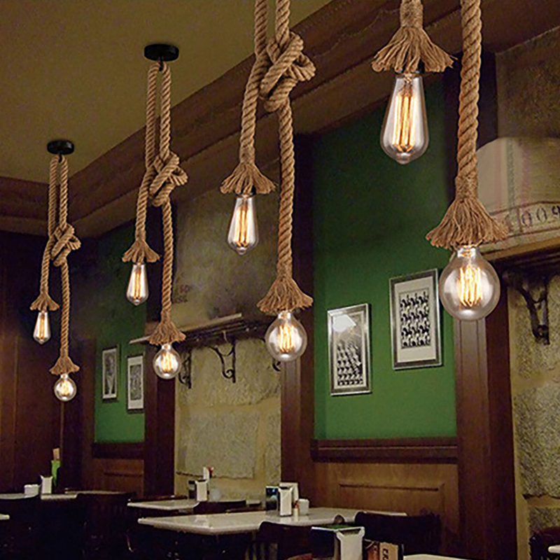 Restaurant Lighting Decoration - مصباح معلق جديد من الحبال الأمريكية
