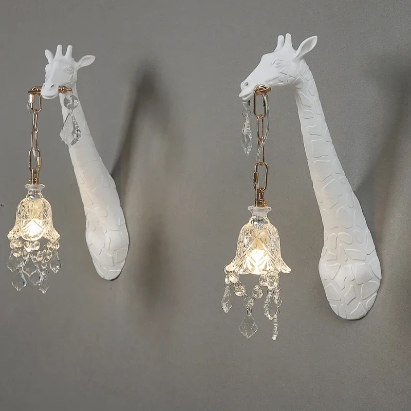 Lighting Decoration On Wall - الشمال جديد الراتنج الزرافة وحدة إضاءة