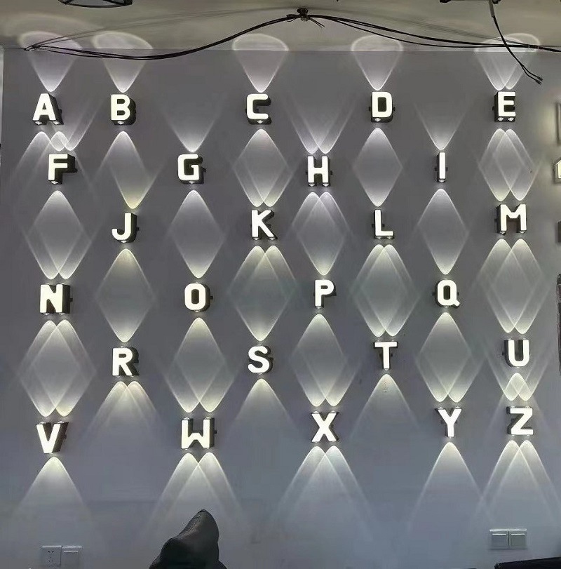 Lighting Decoration On Wall - مصباح جداري خارجي مقاوم للماء IP65،