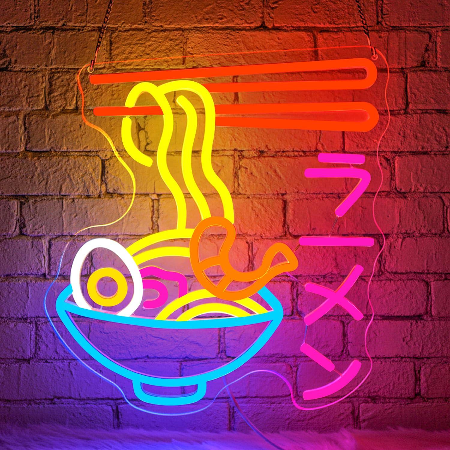 Restaurant Lighting Decoration - لافتة نيون LED على شكل وعاء