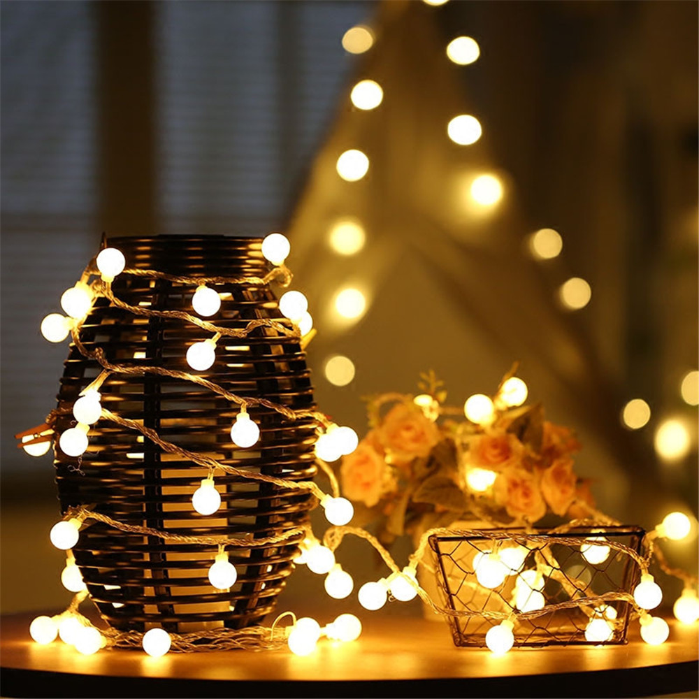 أضواء خيطية تعمل بالطاقة الشمس - مراجعة Lighting Decor For Room وسعره