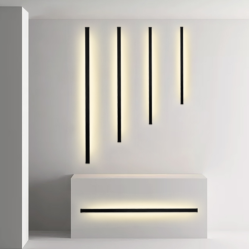 مصباح جداري LED أسود عصري لتزي - مراجعة Foyer Lighting Wall Decor وسعره