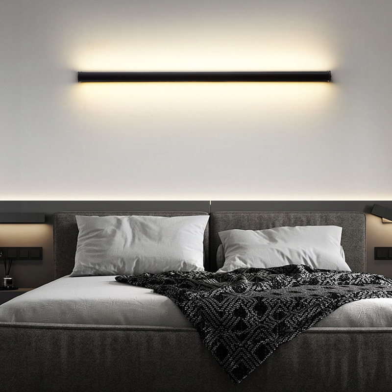 مصباح جداري LED أسود عصري لتزي - مراجعة Foyer Lighting Wall Decor وسعره