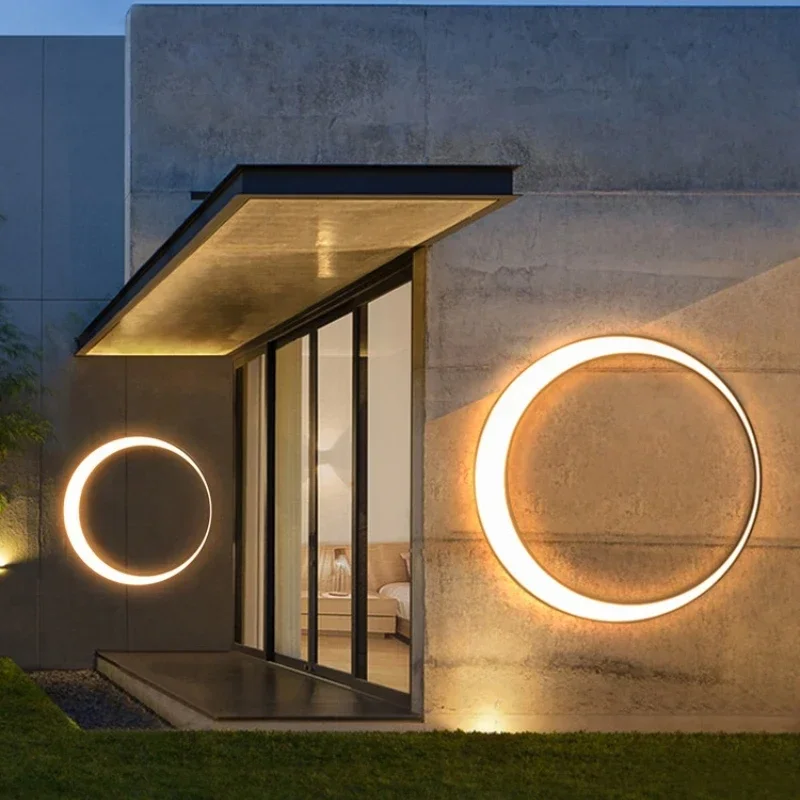 الحديثة في الهواء الطلق مقاوم  - مراجعة Lighting Decoration On Wall وسعره