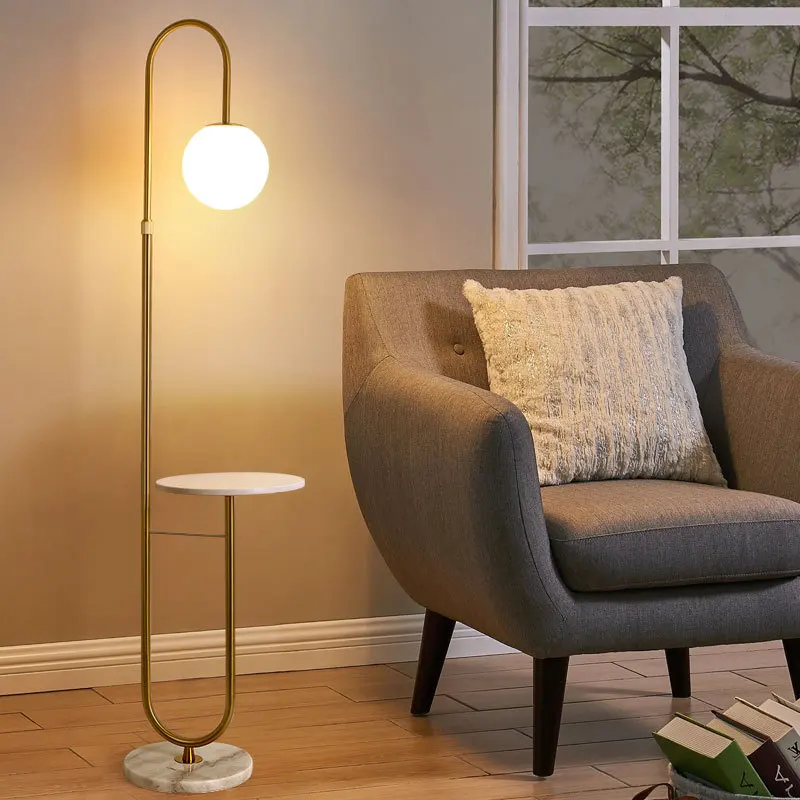 مصباح أرضي LED حديث لديكور الم - مراجعة Floor Lamp Tripod وسعره