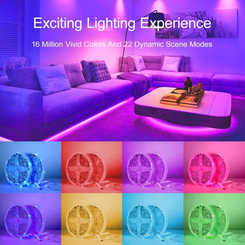 شريط إضاءة LED يعمل بتيار مستم - مراجعة Lighting Decor For Room وسعره