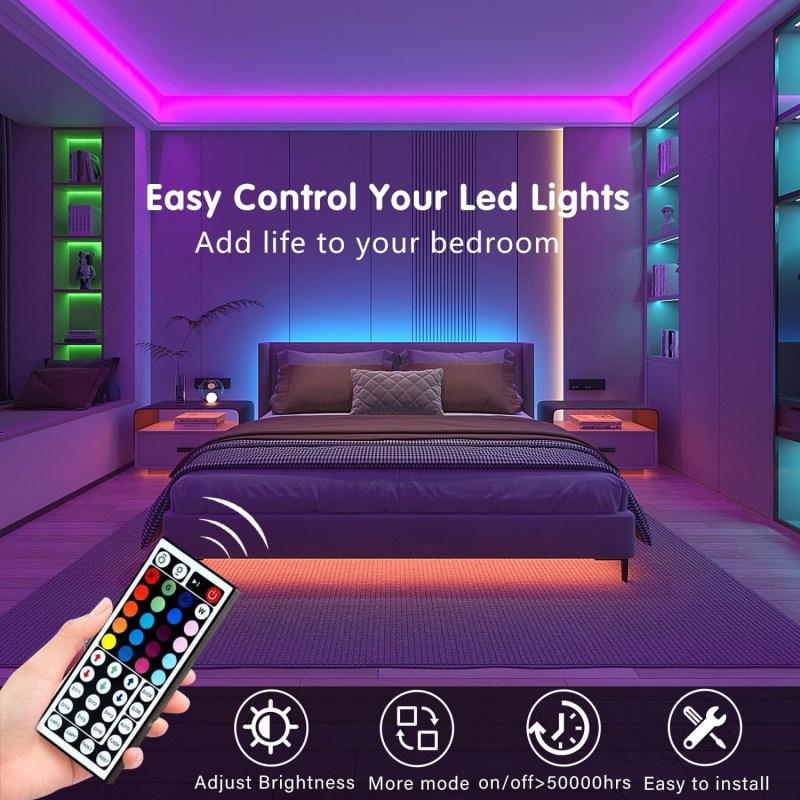 شريط إضاءة LED يعمل بتيار مستم - مراجعة Lighting Decor For Room وسعره