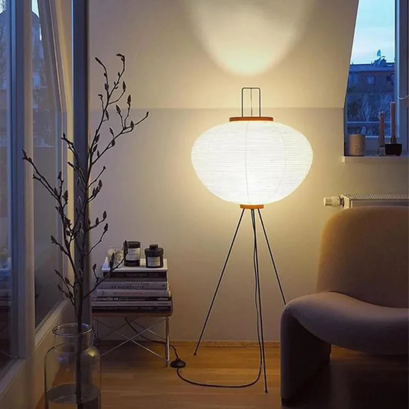 مصباح أرضي ياباني وابي سابي نو - مراجعة Floor Lamp Tripod وسعره