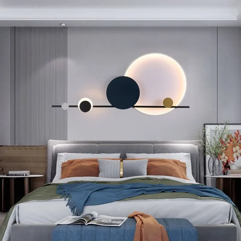 مصباح حائط فاخر بتصميم نورديك  - مراجعة Foyer Lighting Wall Decor وسعره
