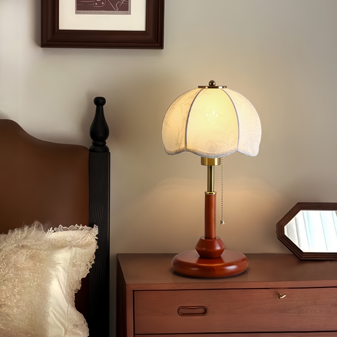 مصباح طاولة قبة مزخرفة بتصميم  - مراجعة Lighting Decor For Room وسعره