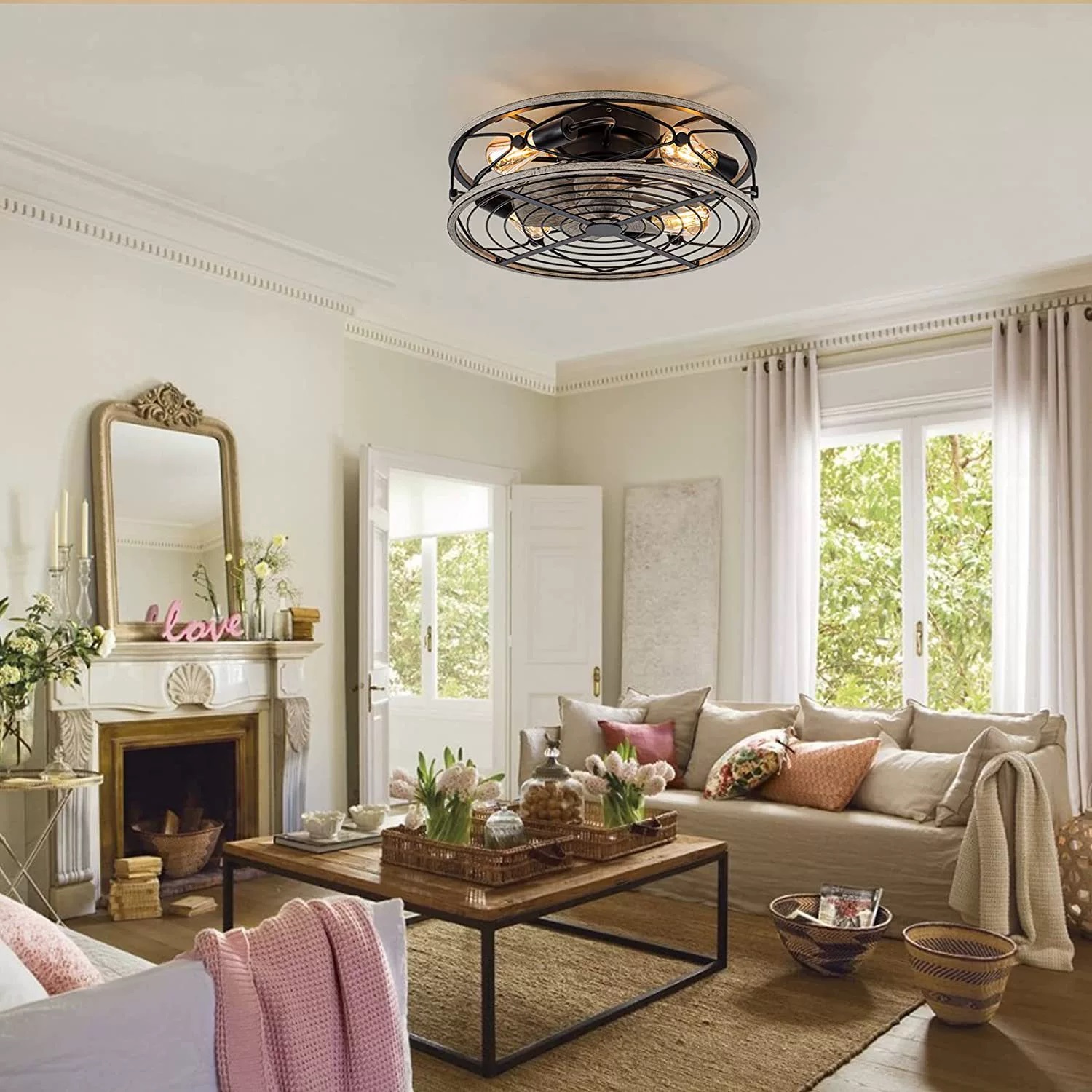 مروحة سقف ذكية مع أضواء التحكم - مراجعة Decor Lighting Fans وسعره