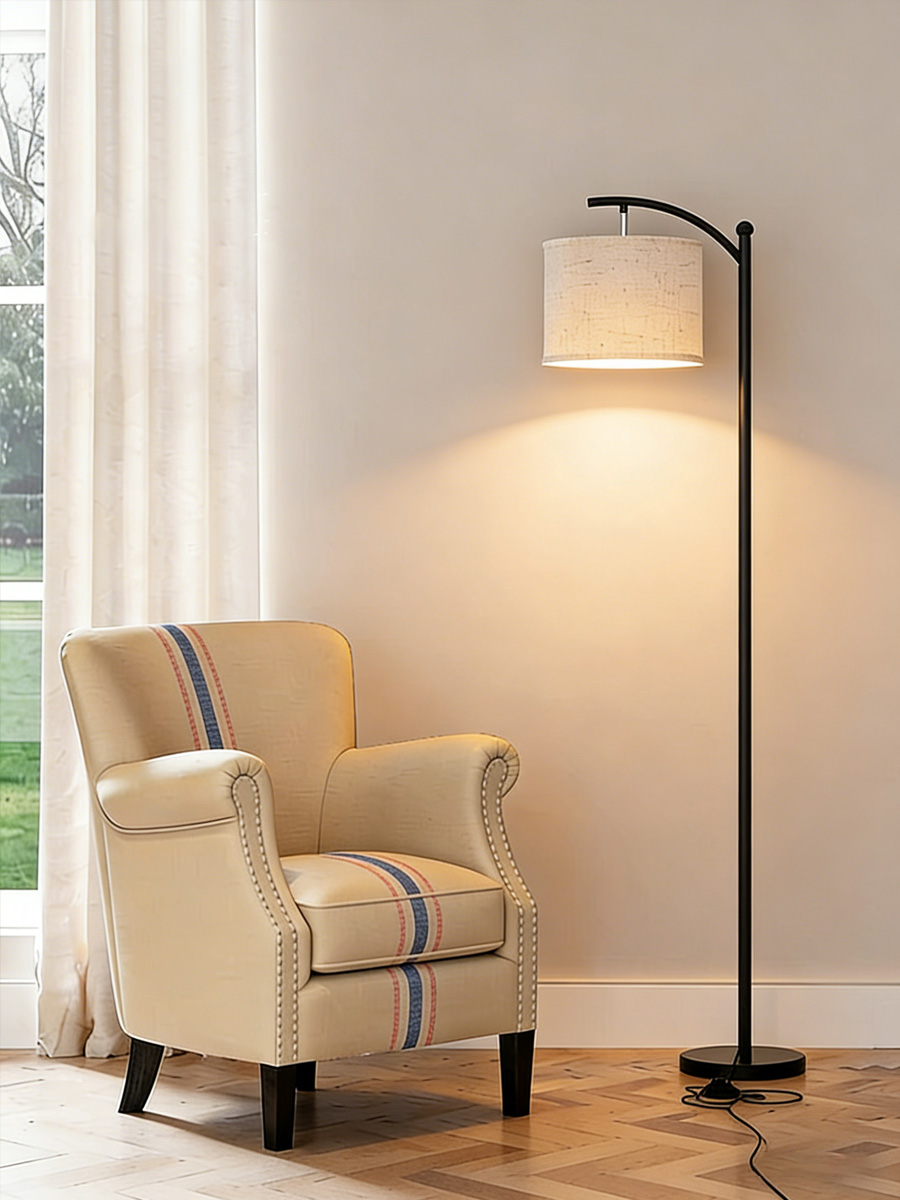 مصباح أرضي نورديكي حديث من الق - مراجعة Floor Lamp Tripod وسعره