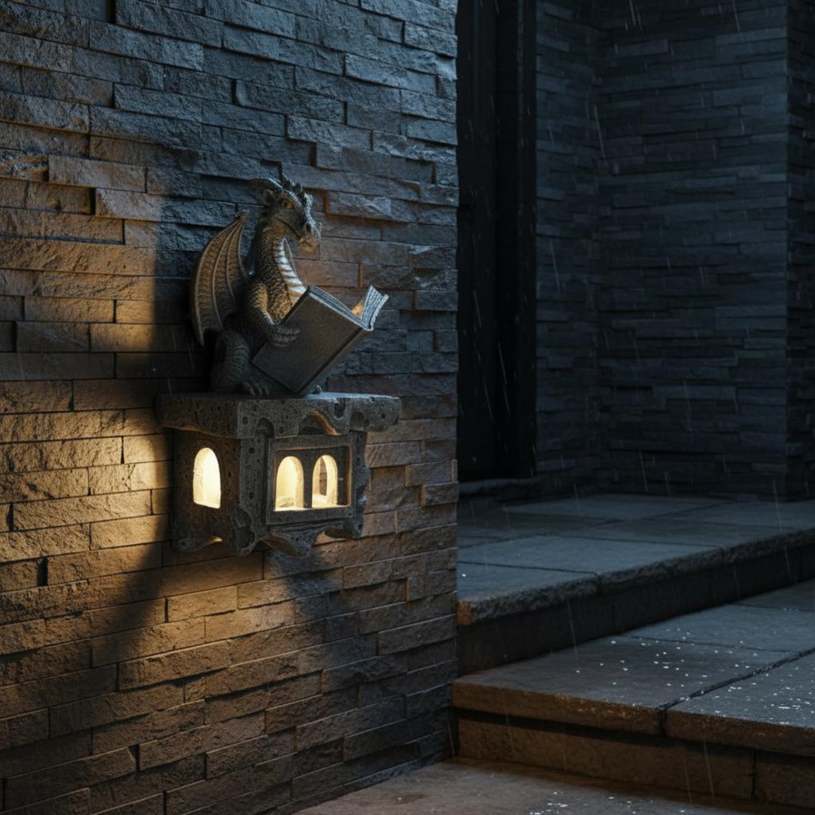 إضاءة جدارية شمسية على شكل ويف - مراجعة Lighting Decoration On Wall وسعره