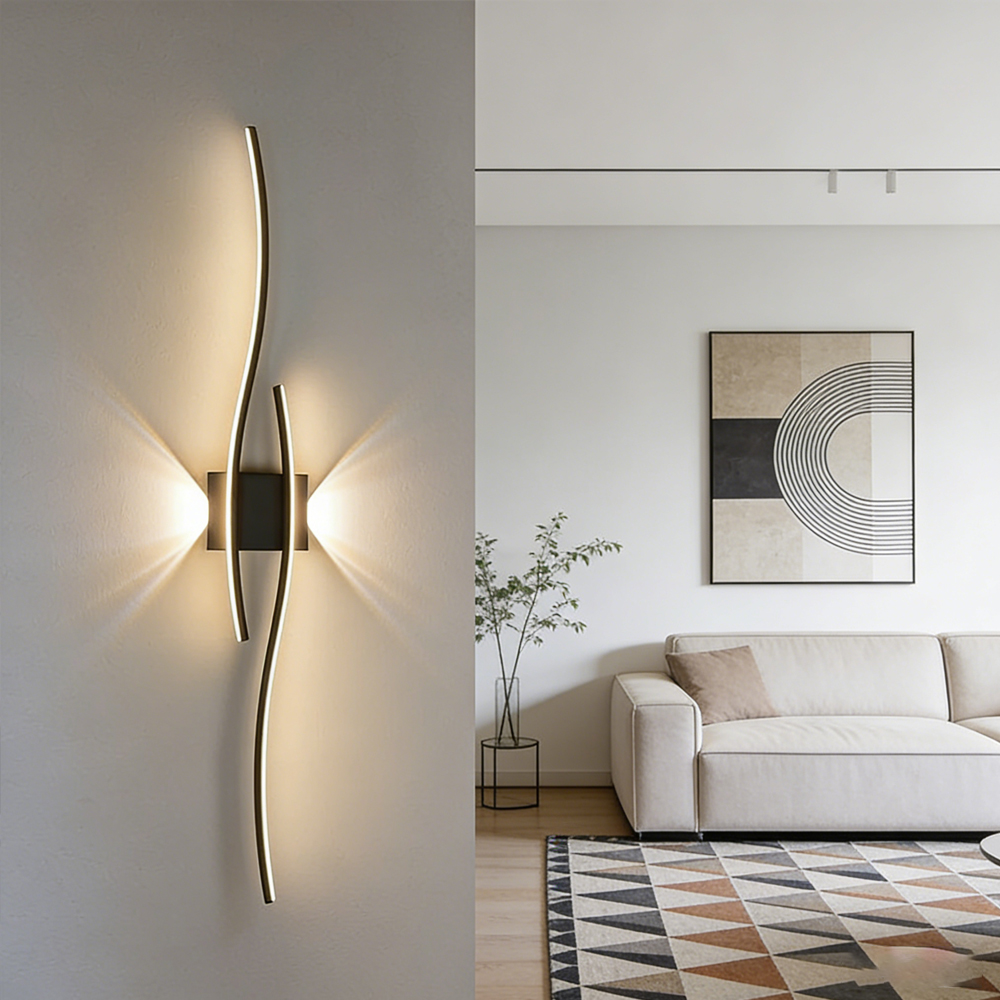 مصابيح جدارية لاسلكية حديثة بت - مراجعة Foyer Lighting Wall Decor وسعره