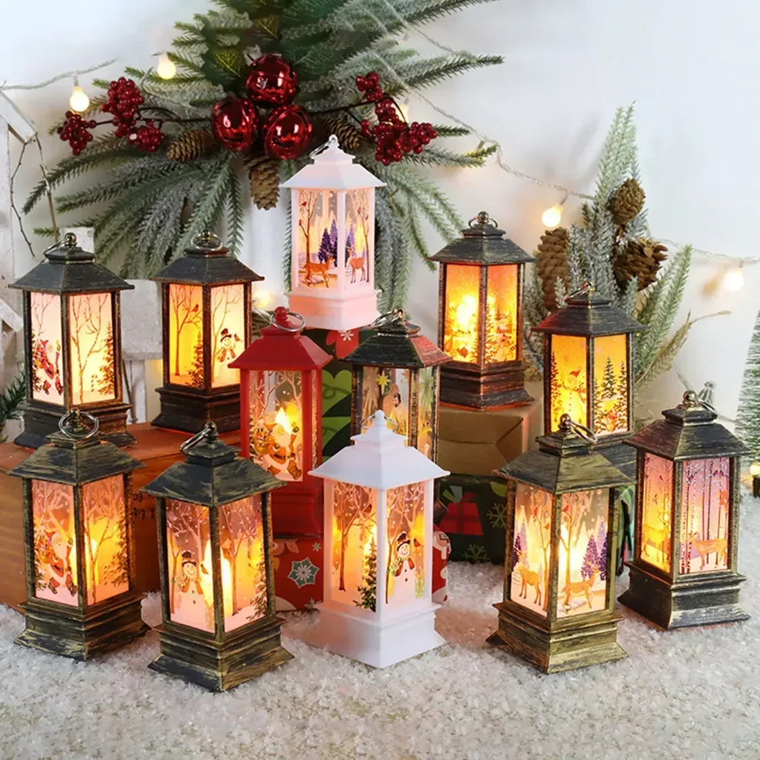 عيد الميلاد منتجات الديكور الم - مراجعة Lighting Home Decor Products وسعره