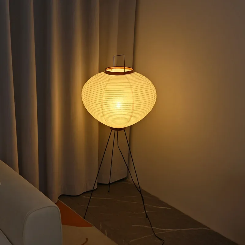 اليابانية Noguchi Akari الأرز  - مراجعة Floor Lamp Tripod وسعره