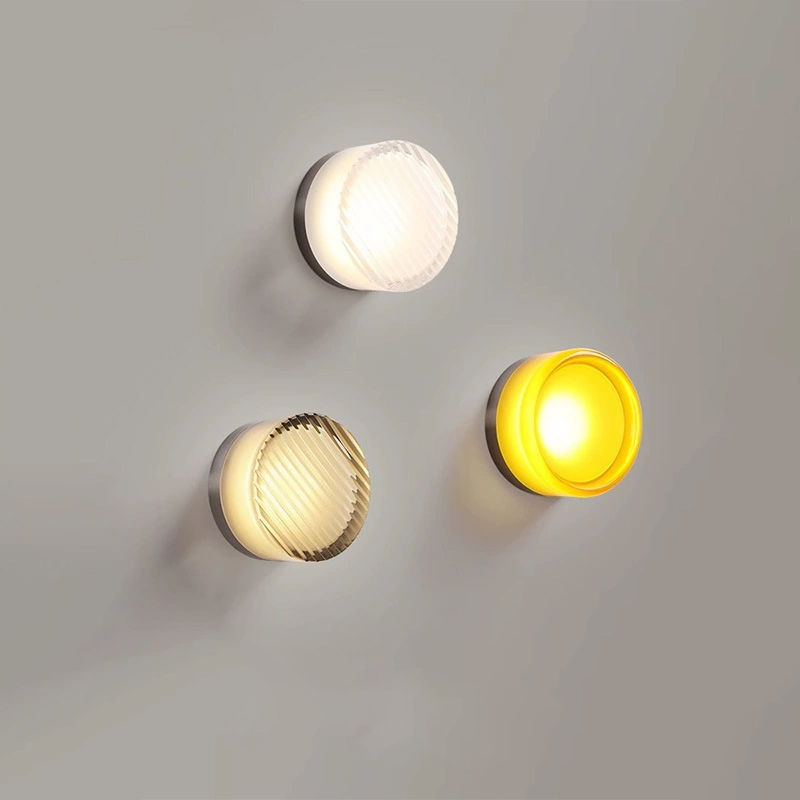 مصابيح جدارية زجاجية دائرية حد - مراجعة Foyer Lighting Wall Decor وسعره