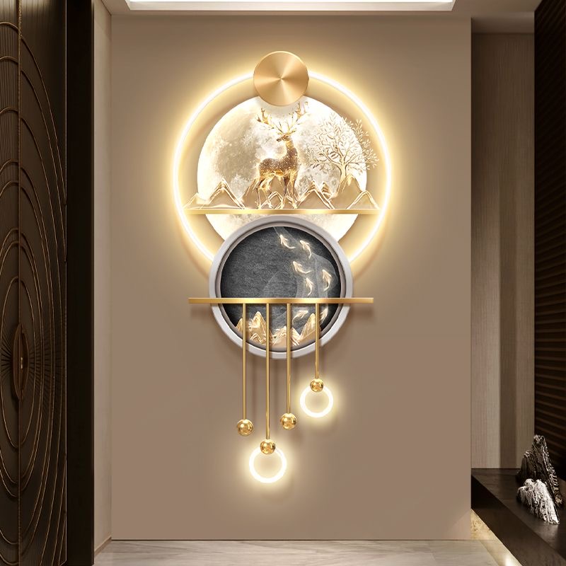 لوحة زخرفية فاخرة على شكل شجرة - مراجعة Wall Decor Lighting Tree وسعره