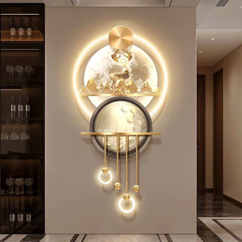 لوحة زخرفية فاخرة على شكل شجرة - مراجعة Wall Decor Lighting Tree وسعره