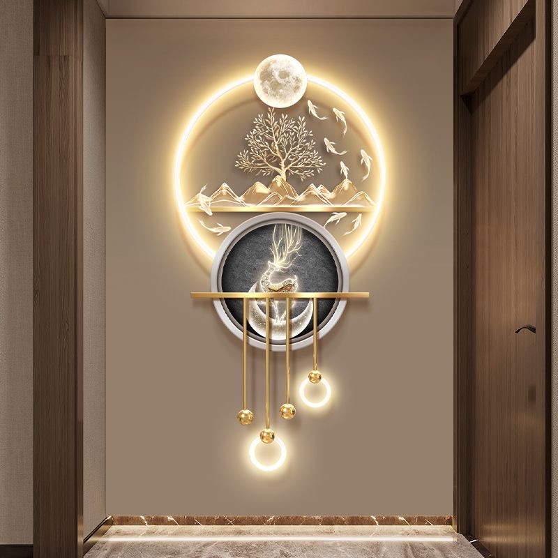 لوحة زخرفية فاخرة على شكل شجرة - مراجعة Wall Decor Lighting Tree وسعره
