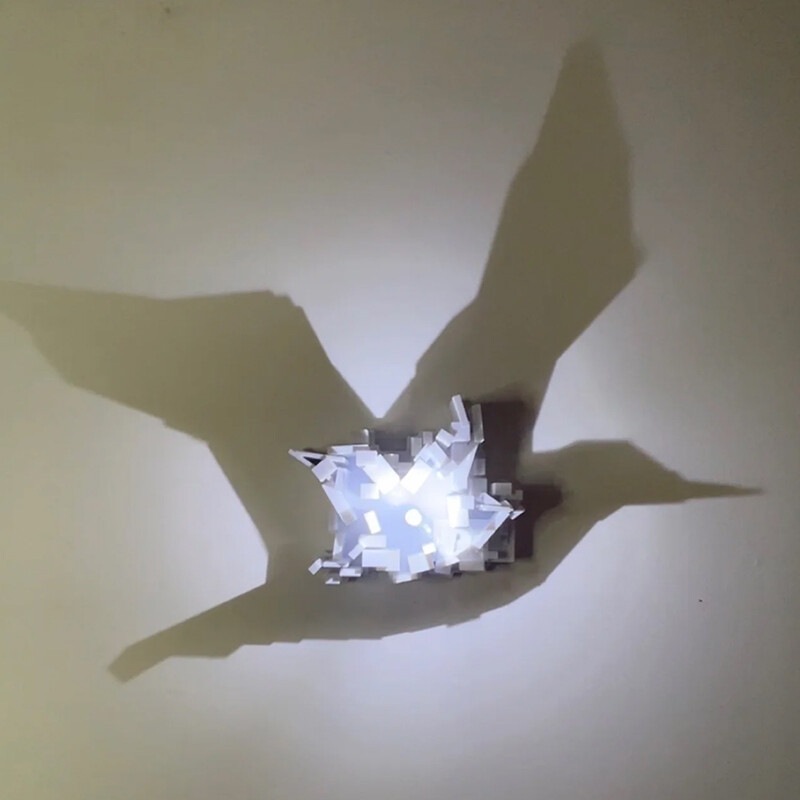 مصباح ليلي ثلاثي الأبعاد بتأثي - مراجعة Lighting Decoration On Wall وسعره