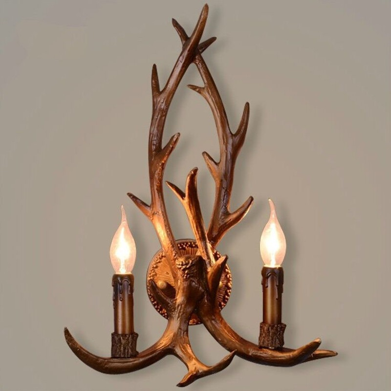 شعور خشبي الراتنج الزخرفية وحد - مراجعة Wall Decor Lighting Tree وسعره