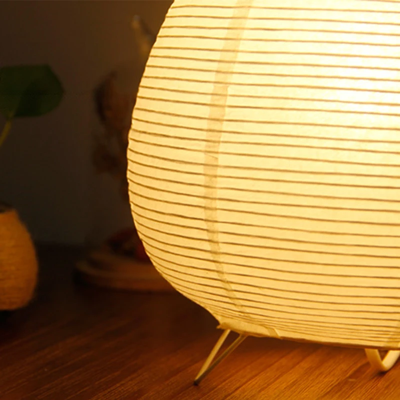 اليابانية الأرز ورقة فانوس Led - مراجعة Floor Lamp Tripod وسعره