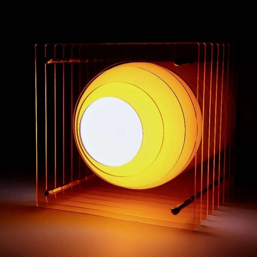 مصباح القمر DIY من الأكريليك م - مراجعة Lighting Decor For Room وسعره