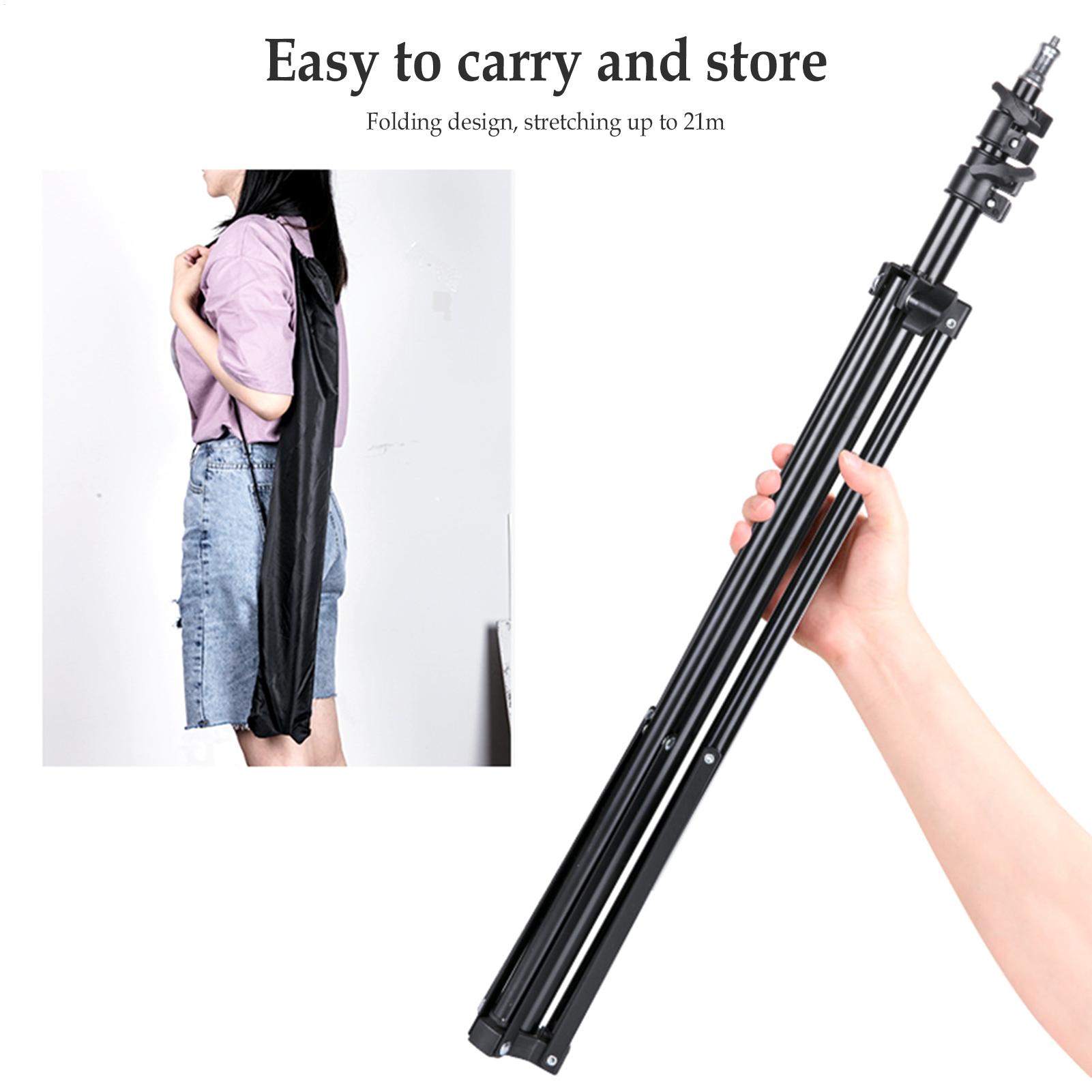 حامل مصباح تخييم قابل للطي بطو - مراجعة Floor Lamp Tripod وسعره