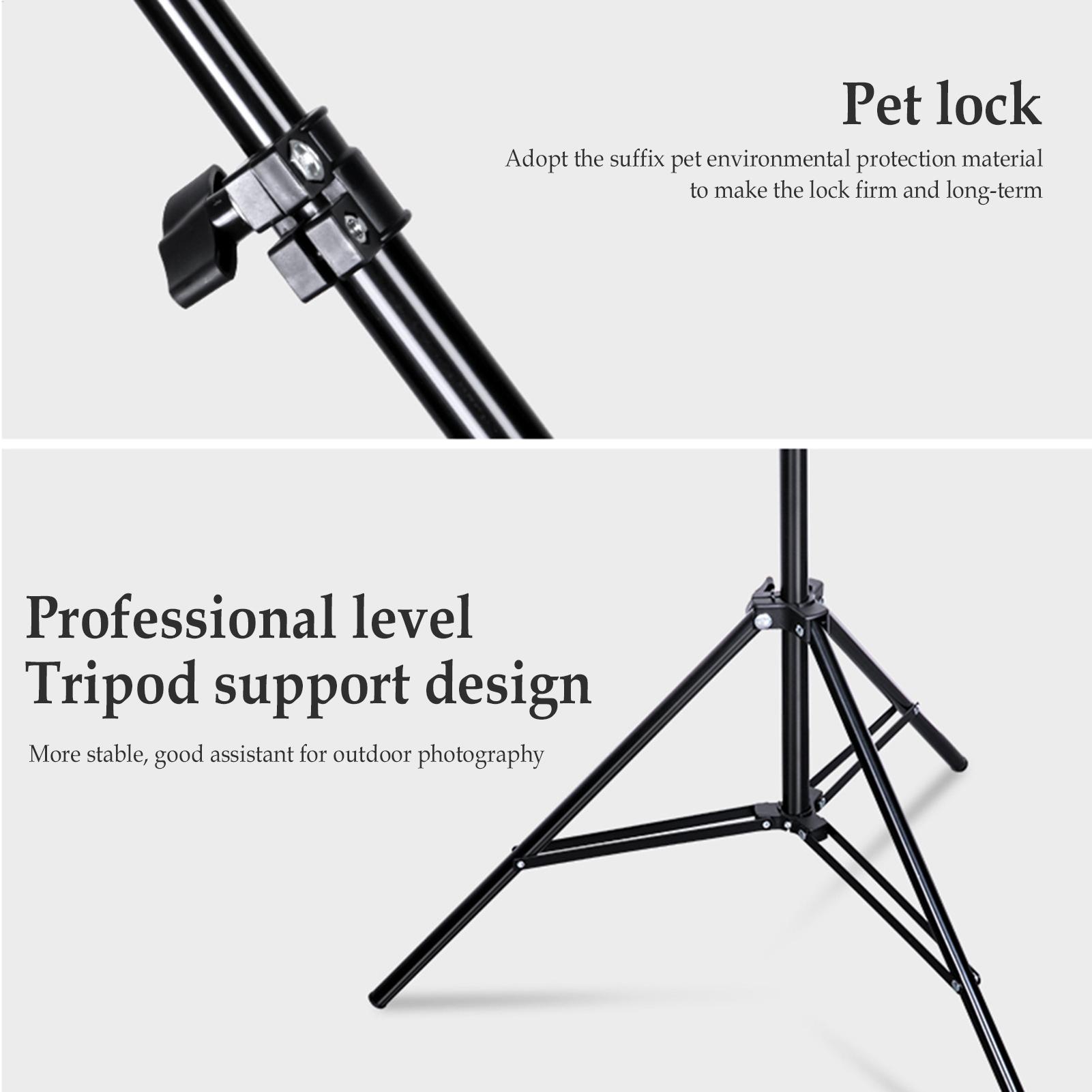 حامل مصباح تخييم قابل للطي بطو - مراجعة Floor Lamp Tripod وسعره