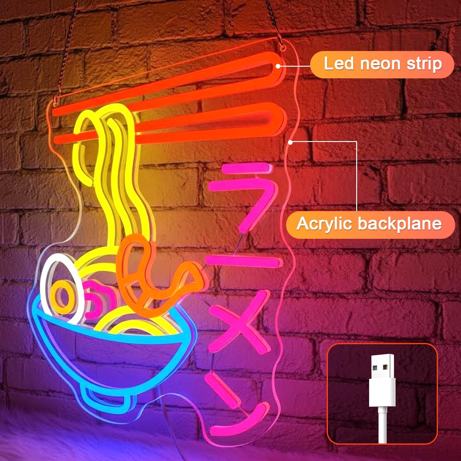 لافتة نيون LED على شكل وعاء را - مراجعة Restaurant Lighting Decoration وسعره